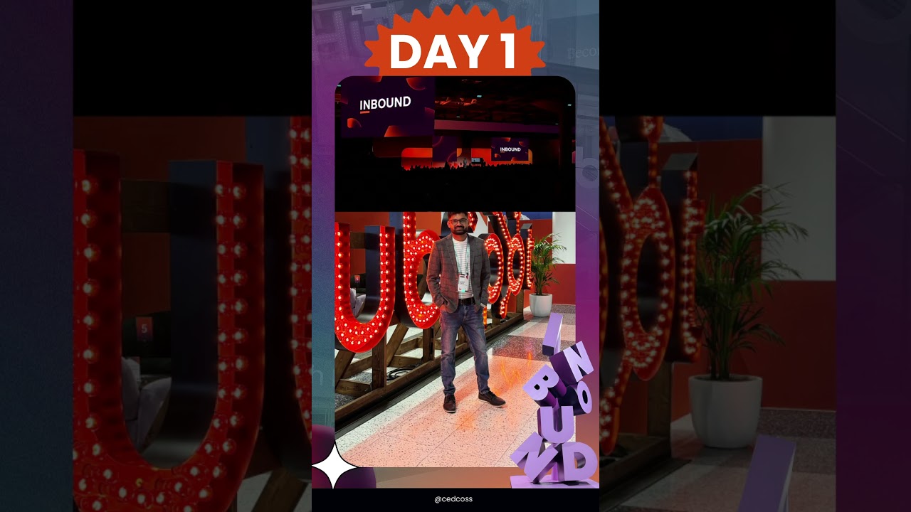 DAY 1 At INBOUND 2025 