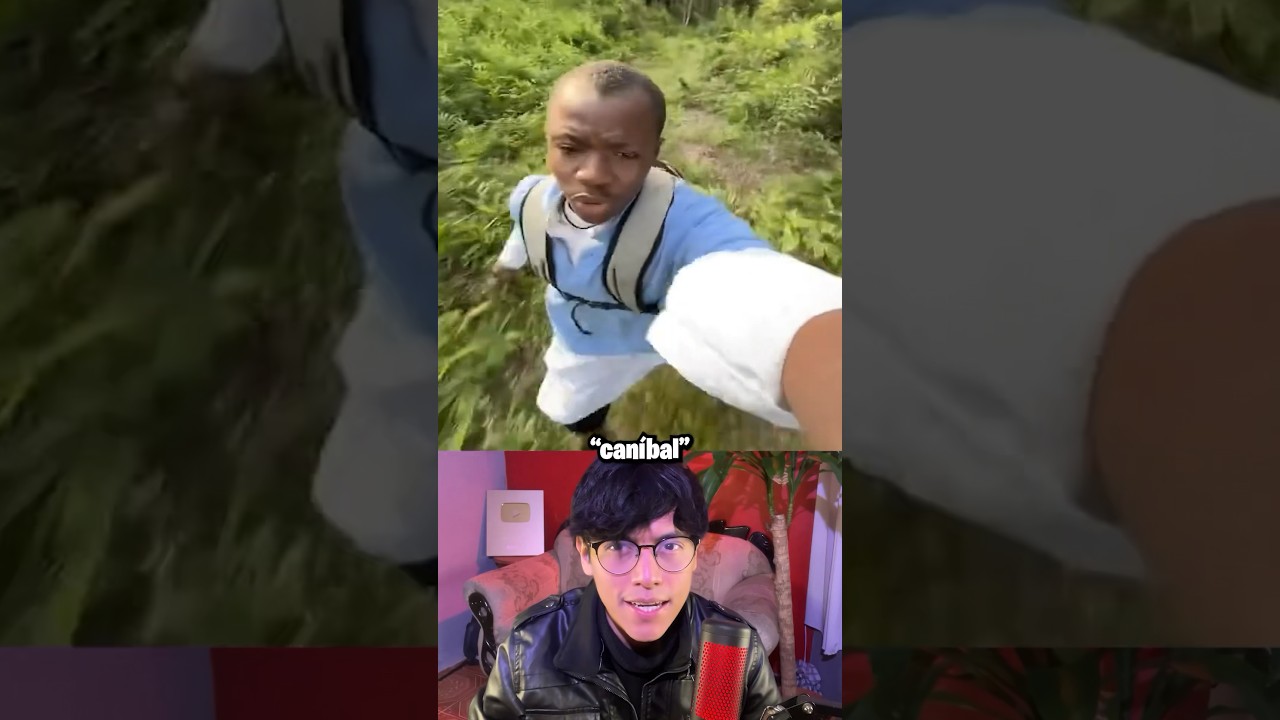 Hombre es Perseguido por un Canibal 