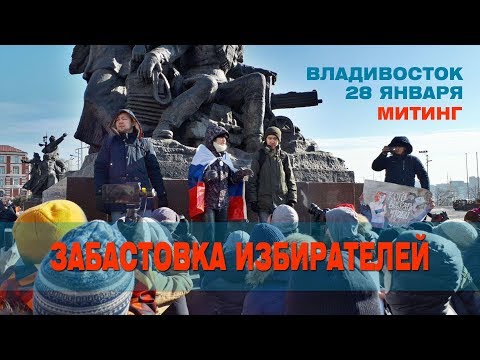 Забастовка избирателей - Владивосток (митинг) 28 января 2018