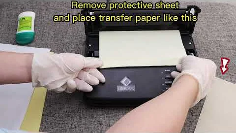 LifeBasis Thermal Tattoo Stencil Printer Complete Operation Guide