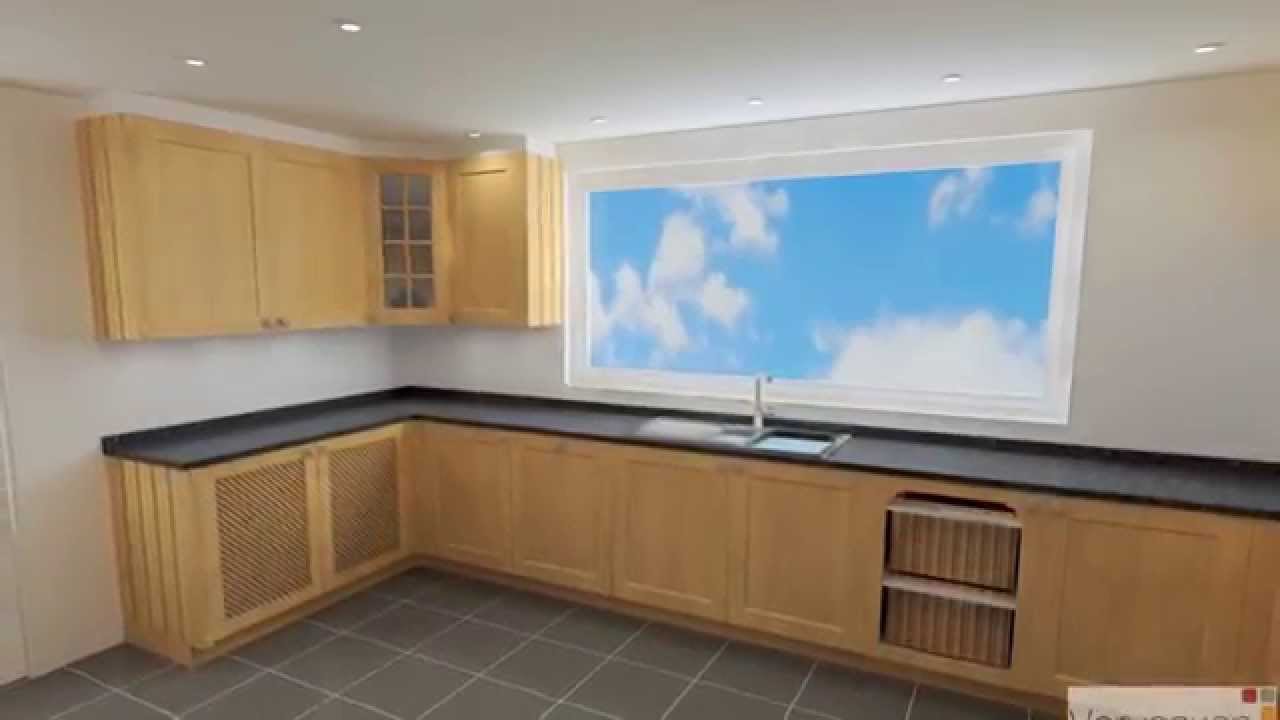 Keuken uit massieve eik en fineer youtube