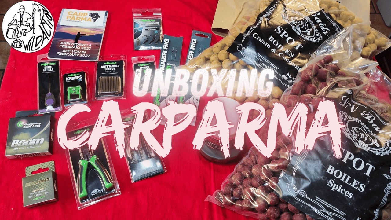 CARPFISHING 🎣  UNBOXING 🪙 - Cosa ho comprato al CARP PARMA 2026 ?