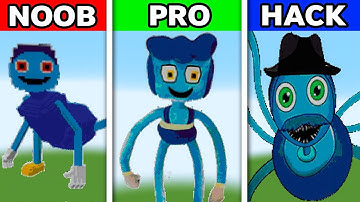 PIXEL ART Minecraft (NOOB VS PRO VS HACKER) Daddy Long legs!