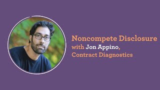 Physician Contract Negotiation: NonCompete Disclosure