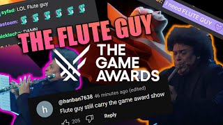 THE FLUTE GUY - The Game Award's TRUE winner (Twitch Chat Reaction) 2023 Orchestra GoTY Medley