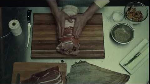 Hannibal Roasts a leg in Clay.