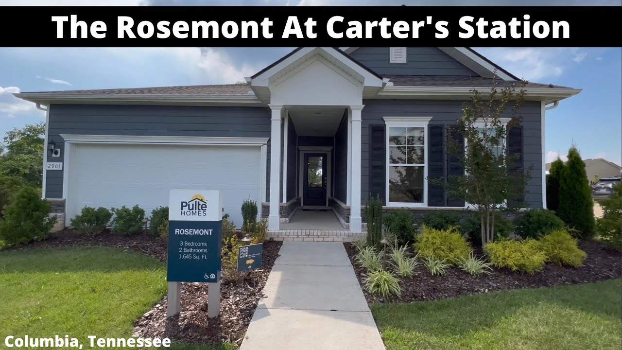 Pulte Homes The Rosemont Columbia Tennessee Homes For Sale YouTube