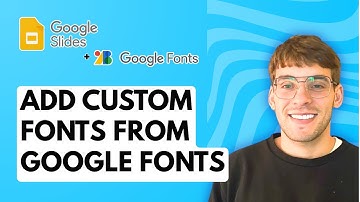 How to Add Custom Fonts from the Google Fonts Picker in Google Slides [2025 Guide]
