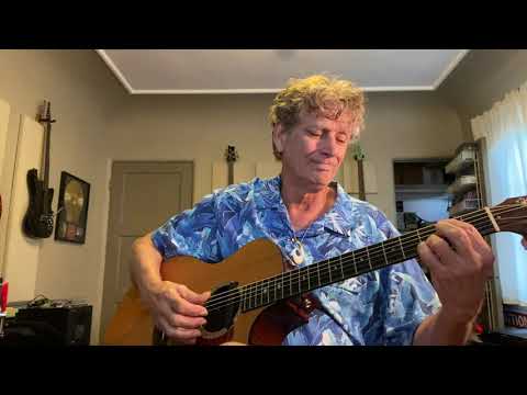 Hawaiian Slack Key Guitar- "Sleepwalk" cover