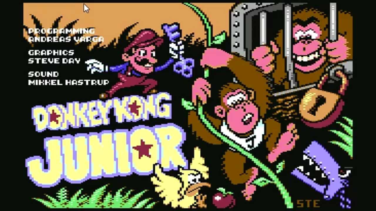 C64Zilla Donkey Kong Jr 2014 Review for Commodore 64 Personal Vintage Computer with DUHMEZ!