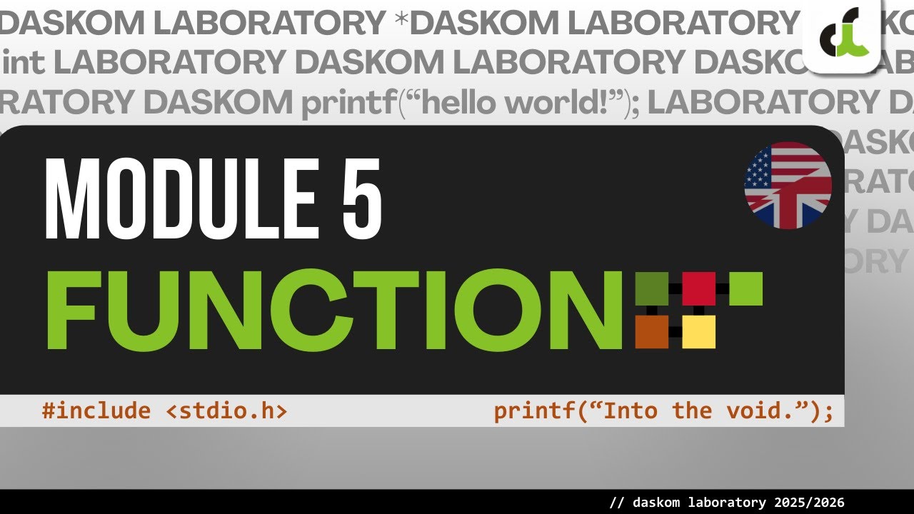Module 5 | Function - YouTube