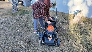 Yardmax Gas Mower Test