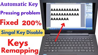 Laptop Keyboard Automatic Typing Problem | How to Stop Auto Key Press | Lenovo /Dell | Remapping screenshot 4