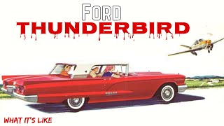 1958 Ford Thunderbird, first year of the backseat