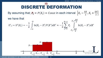 M7033T CM 2 Part 2 Discretisation 1D