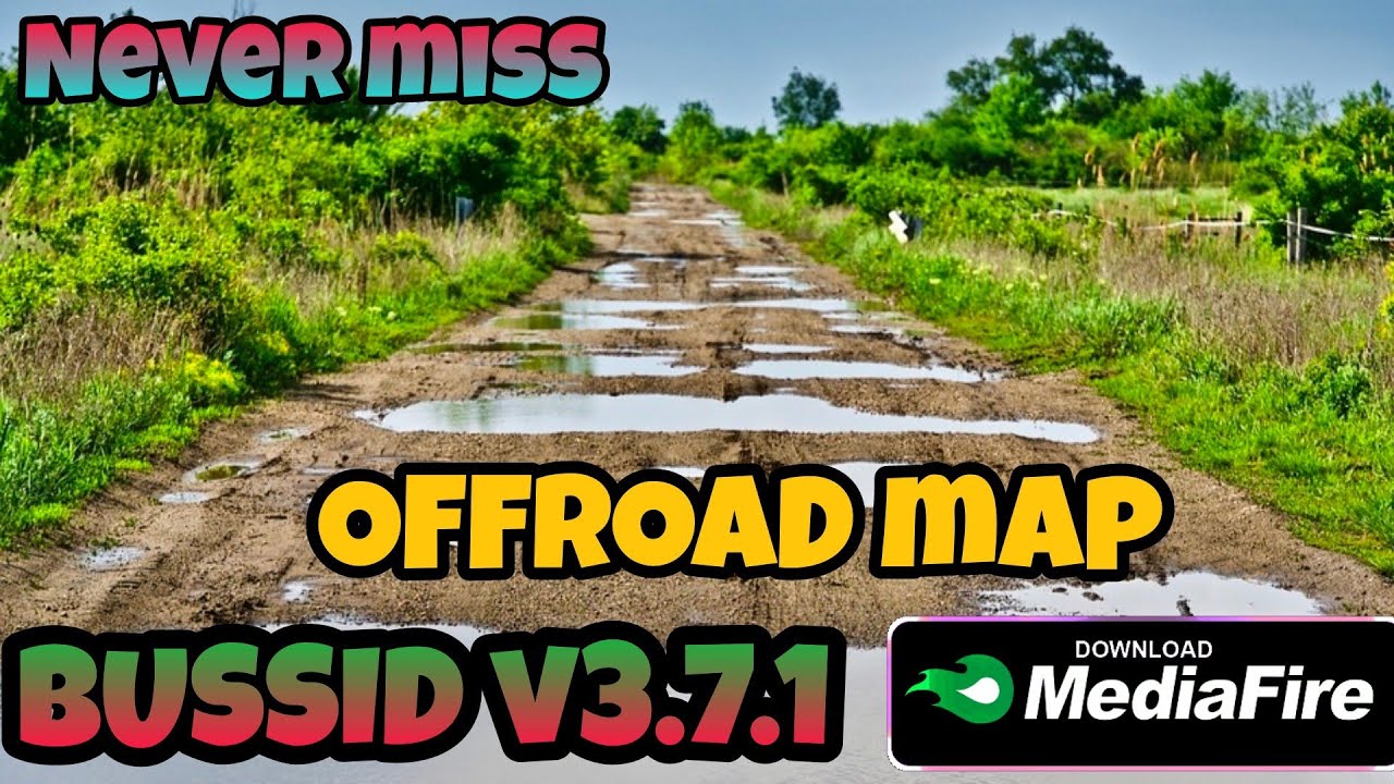Offroad map mod for Bus simulator Indonesia||bussidv3.7.1||
