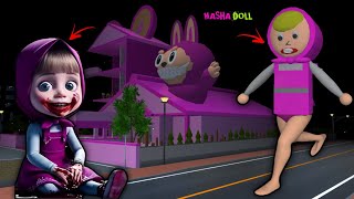 Masha Doll Appeared In Front Of The House Sakura School Simulator