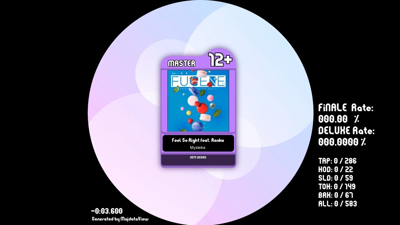 [maimai Fanmade] Feel So Right feat. Renko - Mysteka | Master 13 (old 12+)