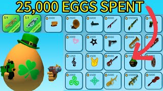Spending 25,000 EGGS in Shell Shockers 2025!