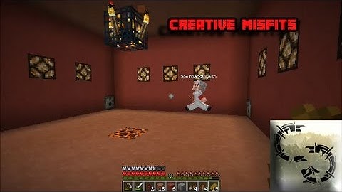 Minecraft: Creative MIsfits: Ep 2 MAGMA BLOCK SPAWNER FARM & CUSTOM TREES