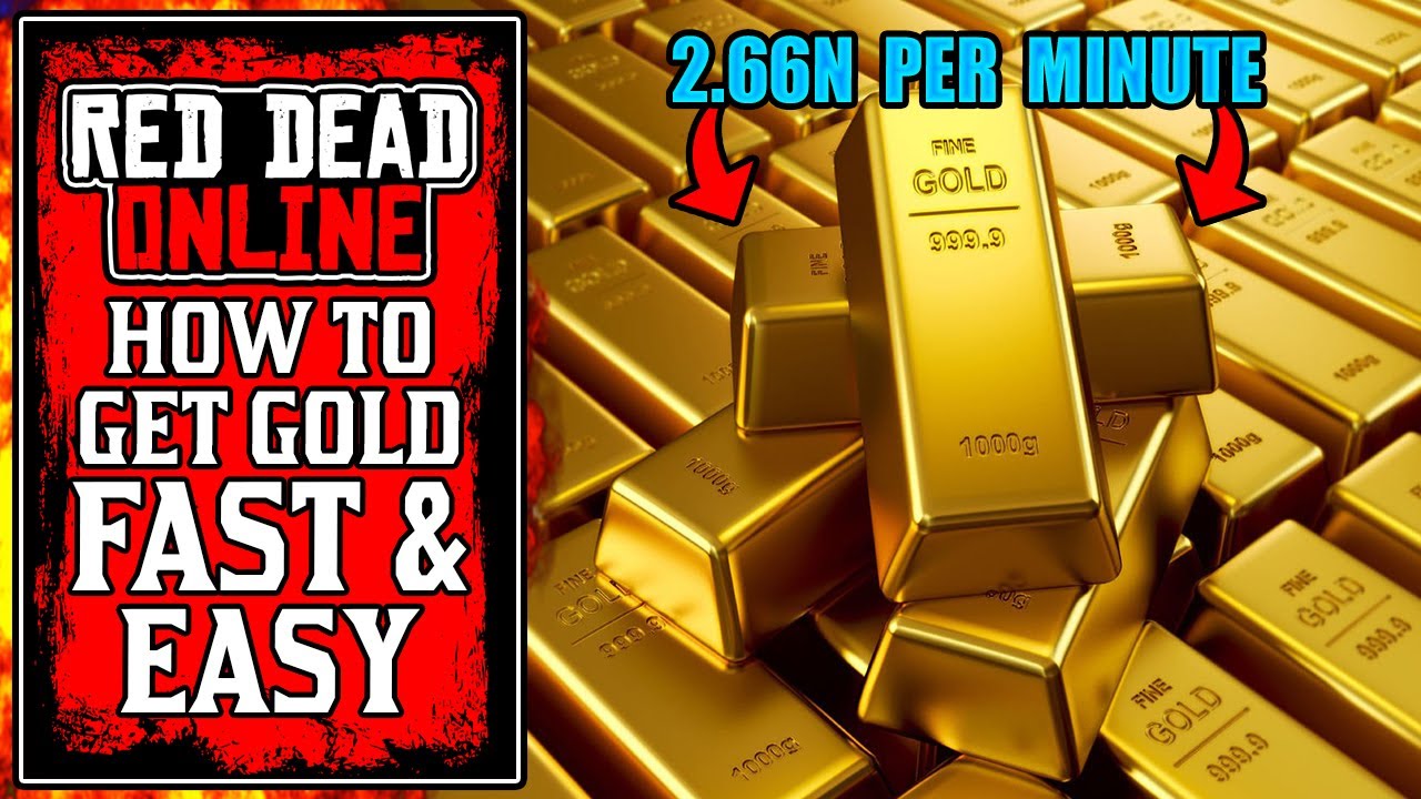 How to Get GOLD FAST in Red Dead Online! The Best and Only Ways To Earn Gold (RDR2) - YouTube