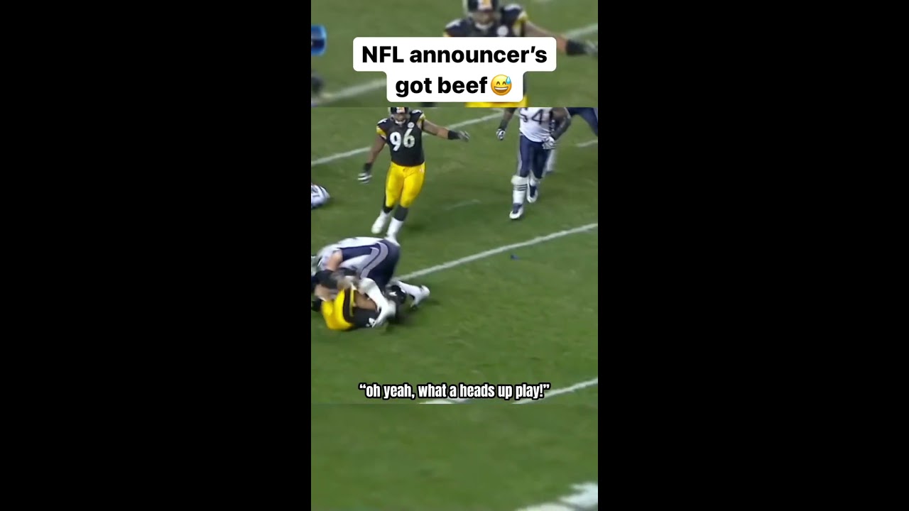 NFL Announcers Got BEEF Shorts