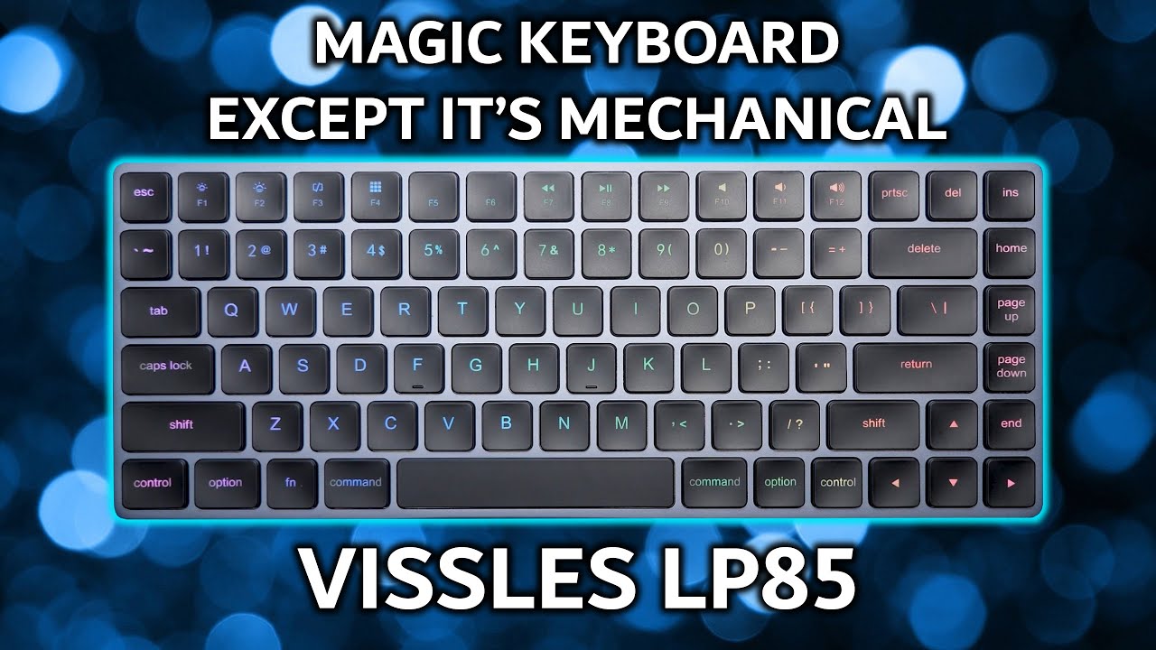 Vissles LP85 Review- Magic Keyboard Killer or Just Another Low Profile Keyboard?