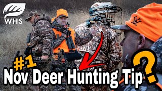 Top 7 November Deer Hunting Tips