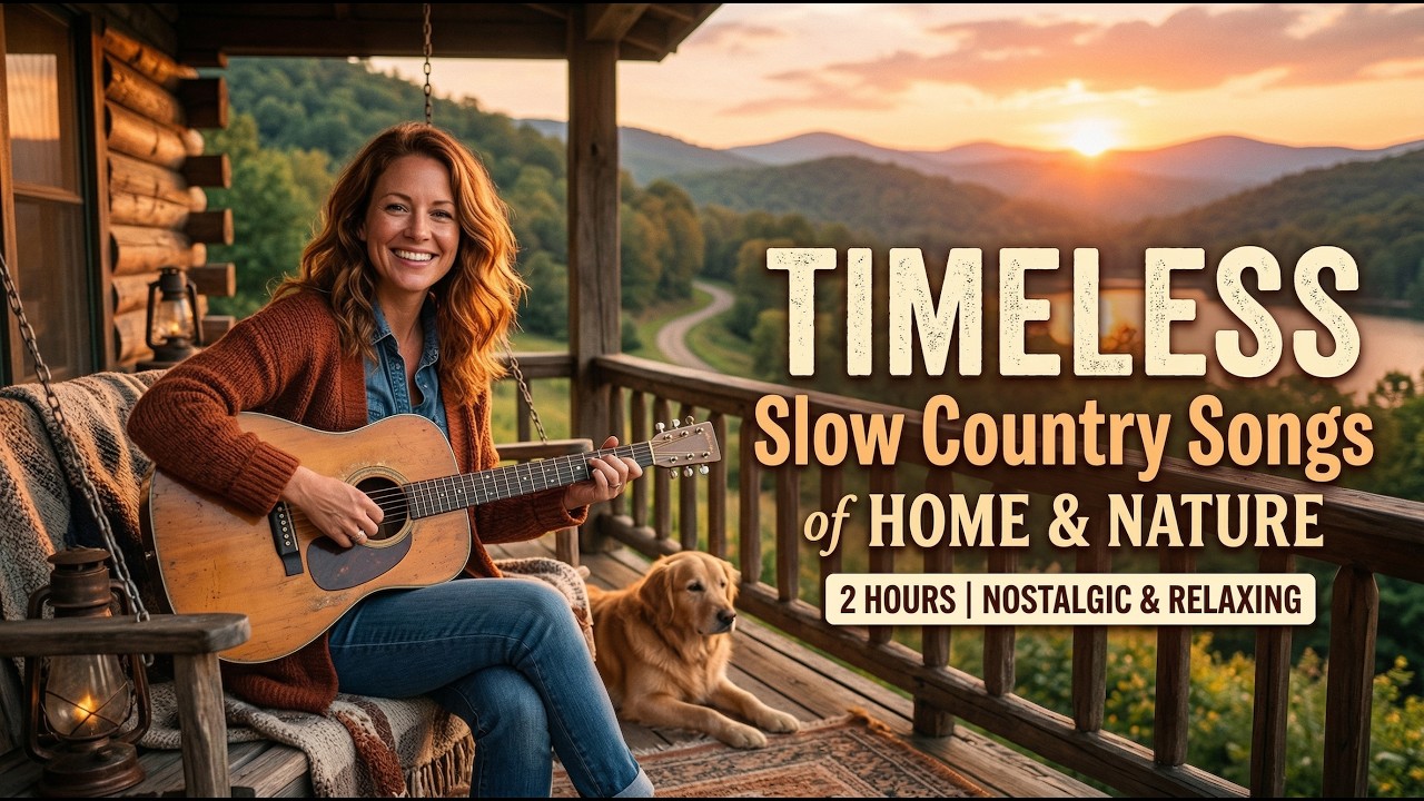 Timeless Slow Country Songs of Home & Nature 🌄 | Classic Country Vibes Inspired by John Denver