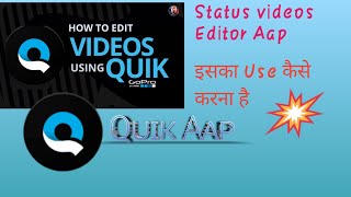 How to make full screen whatsApp status video _ how to create video in quik app screenshot 4
