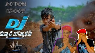 Dj movie scene | Allu Arjun save police in Dj movie | Duvvada Jagannadham movie first Impression #DJ