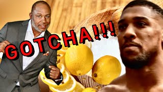 LENNOX LEWIS HATES ANTHONY JOSHUA: The Proof.