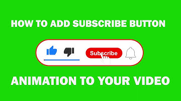 How to add subscribe button animation to your video With | Movavi