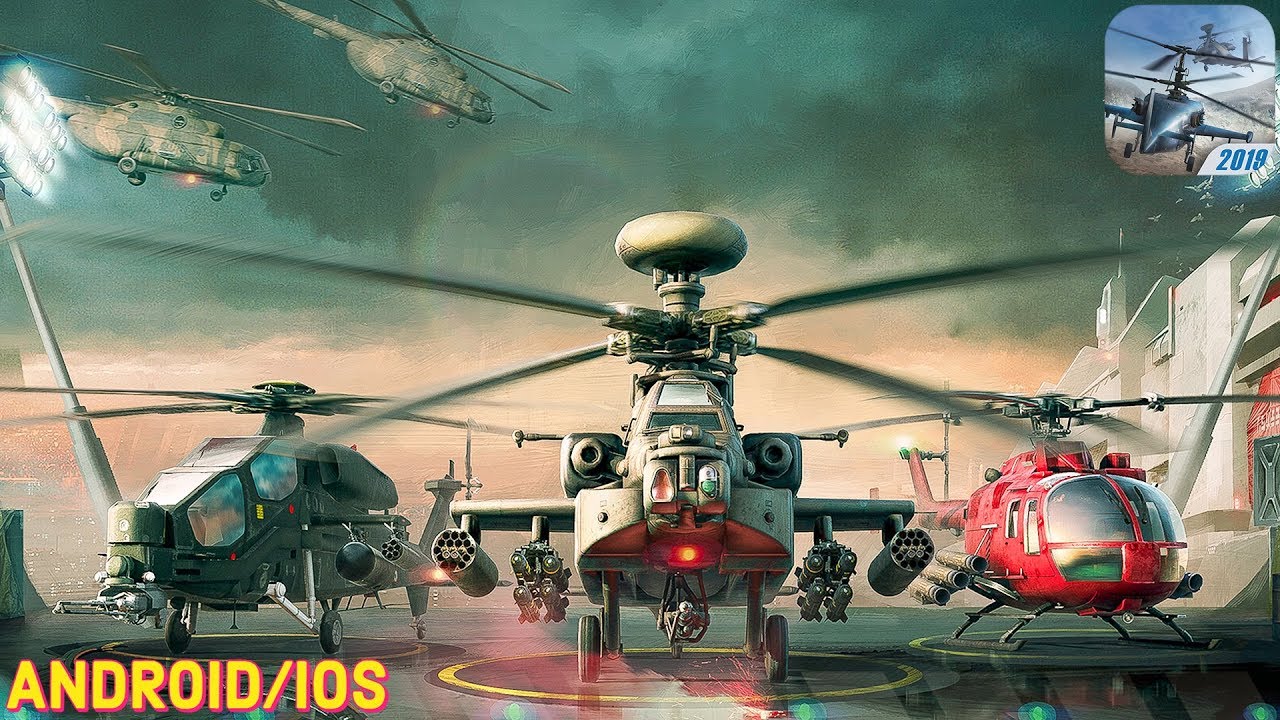 Modern War Choppers: Wargame Shooter PvP Warfare (Android/iOS) Gameplay