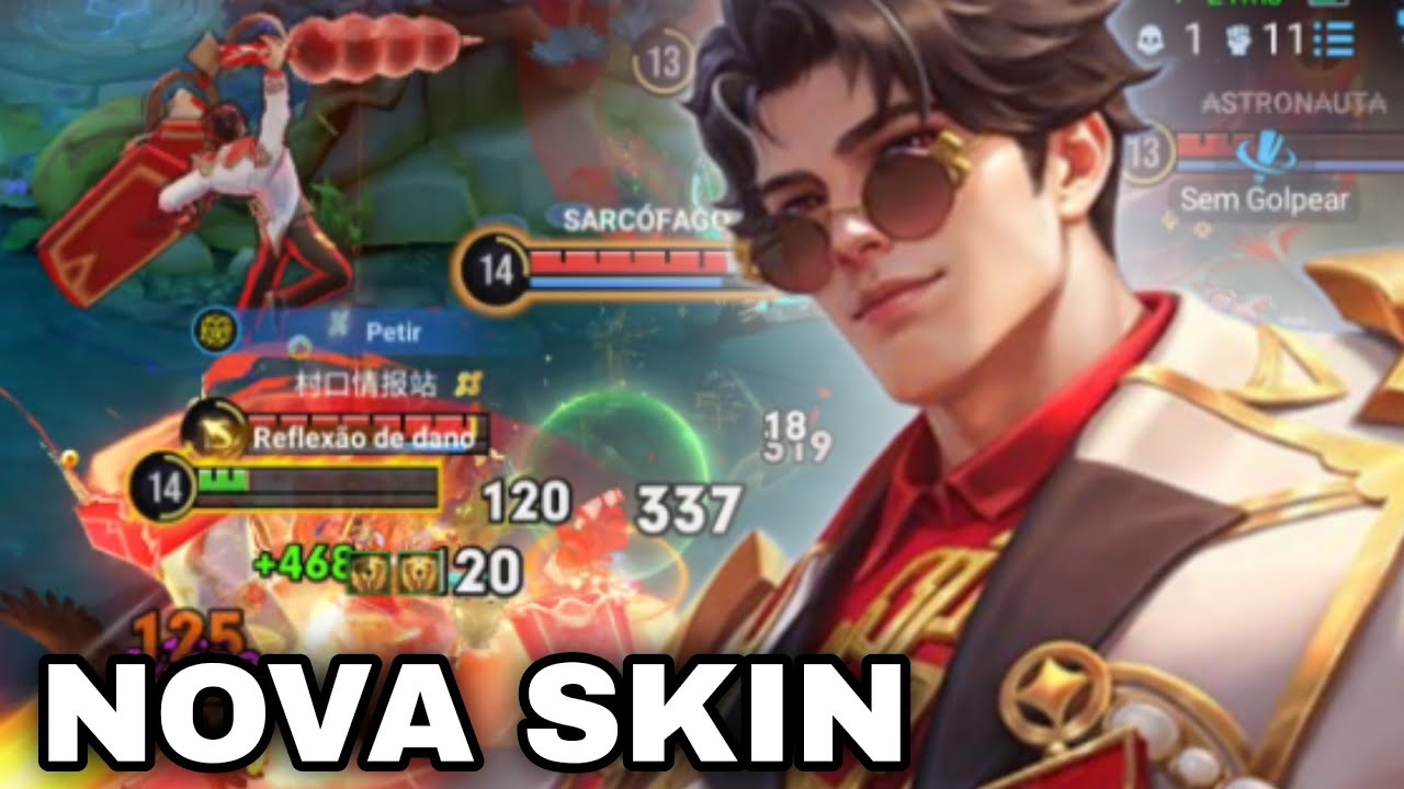 HONOR OF KINGS - ARTHUR COM A NOVA SKIN