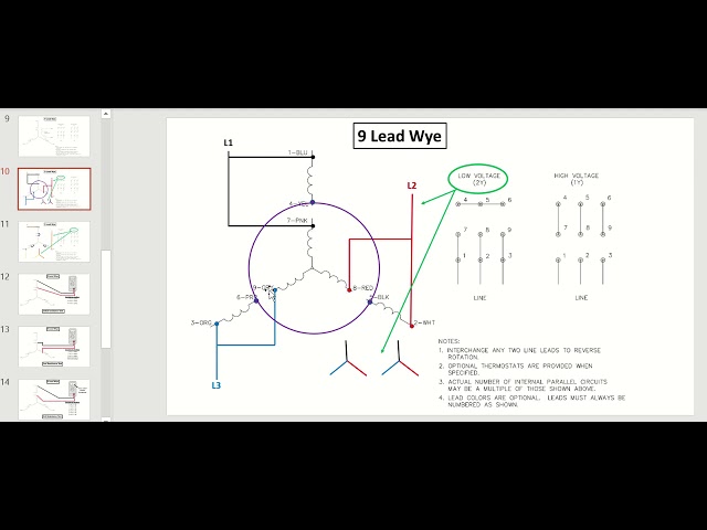 12 Wire 3 Phase Motor Wiring Diagram - Infoupdate.org