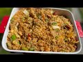 Assorted Ghanaian Fried Rice | You Can Not Stop Eating. #friedrice #assortedfriedrice #ghanafood