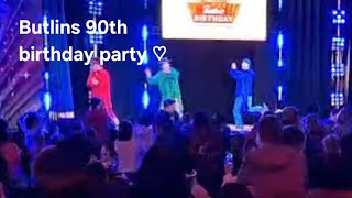 Butlins 90th birthday pre fireworks party with the skyline gang part 1