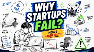 why most startups fail in india | the harsh truth behind startup dreams | Startup Sgnal