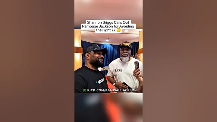 Shannon Briggs Calls Out Rampage for Avoiding the Fight #rampagejackson #rampage #ufc #shorts