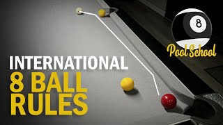 International 8 Ball Rules Part 3 - Combination Shots | Pool School