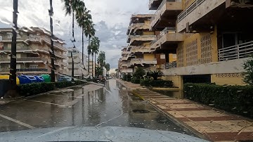 🌧️ Storm Alice Causes Chaos Across Valencia and Alicante - Roads, Beaches and Garages Flooded