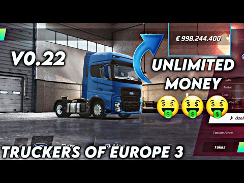 Truckers of Europe 3 Unlimited money mod apk/Download truckers of europe 3 unlimited money