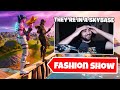 Skybasing over Streamers Fortnite FASHION SHOWS