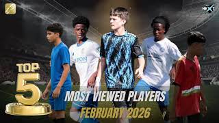 GoldCleats Player App: Top 5 Most Viewed Players of February 2026 screenshot 3
