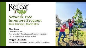 Basic TreePlotter Training Webinar - Network Tree Inventory Program