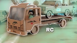 Kartondan Araba Çekicisi Yapımı How To Make Car Truck From Cardboard Diy Handmade Isuzu Npr
