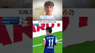 SUNIL CHHETRI HATRICK 🔥⚽.........#sunilchhetri#viral#footballvideo#isl2026