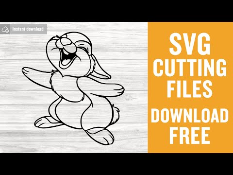 Disney Thumper Svg Free Cutting Files for Cricut Free Download