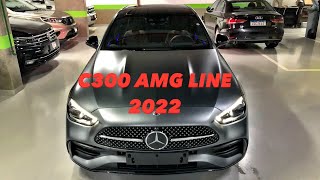 NOVA MERCEDES C300 2022 AMG LINE 2.0 EQ BOOST HYBRID